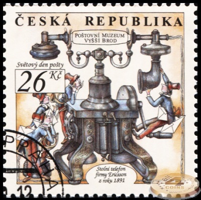 Чехия. 2012. Почтовый Музей Вишши-Брод (Почтовая марка. CTO Гашеная)