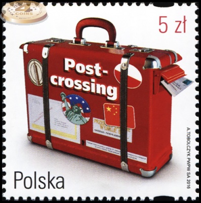 Польша. 2016. Посткроссинг (Почтовая марка. MNH OG)