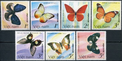 Вьетнам. 1986. Бабочки (Серия. MNH OG)
