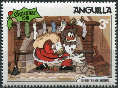 Ангилья. 1981. Рождество 1981 (Почтовая марка. MNH OG)