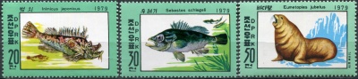 КНДР. 1979. Морская фауна (Серия Почтовых марок. MNH OG)