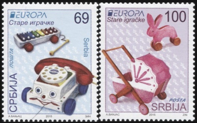 Сербия. 2015. Старые игрушки (Серия. MNH OG)
