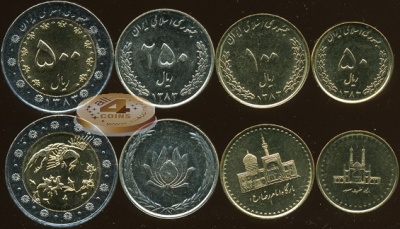 Иран. Набор №5 (4 монеты) 2004