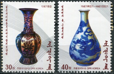 КНДР. 2012. Корейское культурное наследие (I) (Серия Почтовых марок. MNH OG)