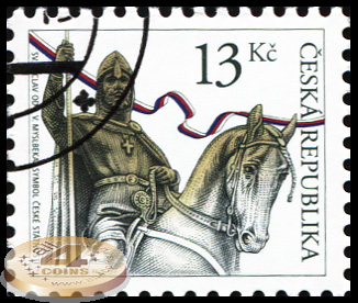 Чехия. 2013. Святой Вацлав (Почтовая марка. CTO Гашеная)