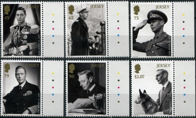 Джерси. 2017. Король Георг VI (Серия. MNH OG)