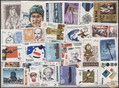 Польша. Годовой набор (57 шт., MNH OG) 1988