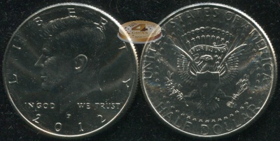США. 1/2 доллара. 2012.P (Unc)