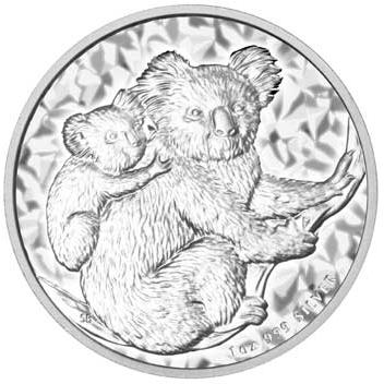 Австралия. 1 доллар. Австралийский Коала. 2008 (Unc. Серебро)
