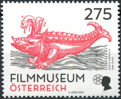 Австрия. 2022. Австрийский музей кино (Почтовая марка. MNH OG)