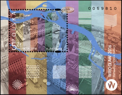 Польша. 2016. Вроцлав - Европейская Столица культуры 2016 (Блок. MNH OG)