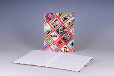 Альбом (кляссер) для марок Stamp 145. [8 белых страниц] (Importa)