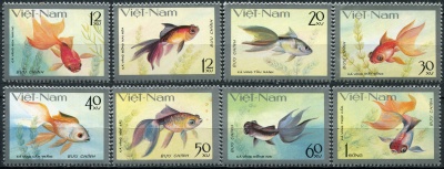 Вьетнам. 1977. Золотая рыбки (Серия. MNH OG)