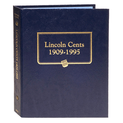 Альбом для монет 1 цент США 1909-95 (Whitman)
