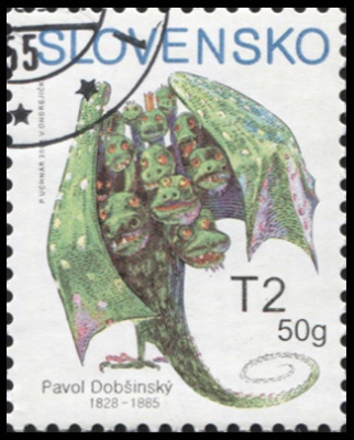 Словакия. 2008. Павол Добшински [1828-1885] (Почтовая марка. CTO Гашеная)