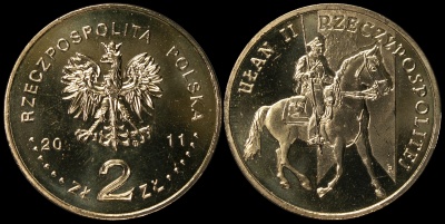 Польша. 2 злотых. 2011 (Unc) Улан II Польской республики