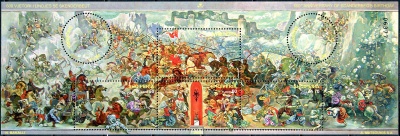 Албания. 2005. 600-летие со дня рождения Скандербега (Почтовый блок. MNH OG)