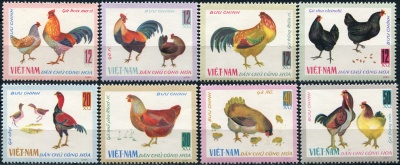 Вьетнам. 1968. Домашние птицы (Серия. MNH OG)