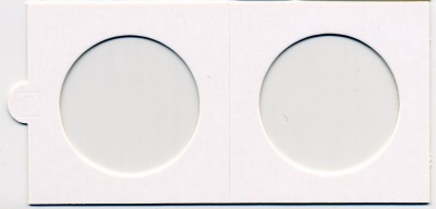 Холдеры для монет под степлер. Диаметр 53 мм [1 шт] (Hartberger)