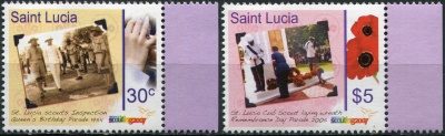 Сент-Люсия. 2007. 100 лет скаутскому движению (Серия. MNH OG)