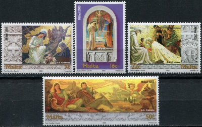 Мальта. 2005. Рождество (Серия Почтовых марок. MNH OG)