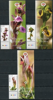 Мальта. 2017. Мальтийская флора (Серия Почтовых марок. MNH OG)