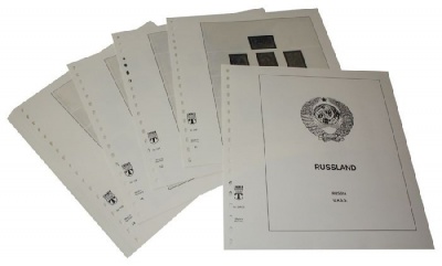 Иллюстрированные листы для марок СССР 1923-1934 (Lindner)