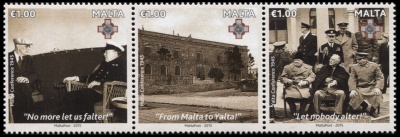 Мальта. 2015. 70 лет Ялтинской Конференции (Серия. MNH OG)