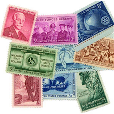 США. Набор памятных марок. 1955 (9 шт., Негашенные)