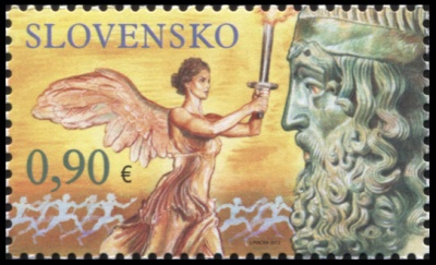 Словакия. 2012. Олимпийские игры. Лондон 2012 (Почтовая марка. MNH OG)