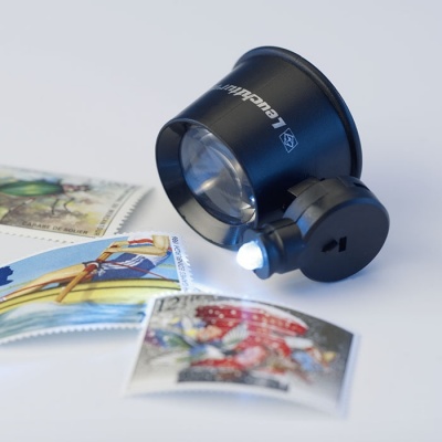 Лупа LU70LED с подсветкой, увеличение 10х  (Leuchtturm)