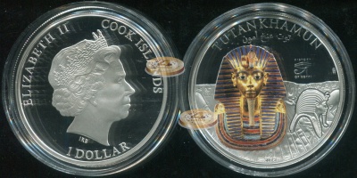 О-ва Кука. 1 доллар. 2012 (Proof. Серебрение. Эмаль)