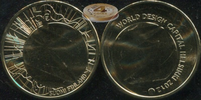 Финляндия. 5 евро. 2012 (Unc)