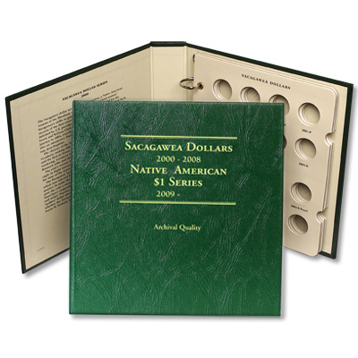 Альбом для долларов Sacagawea и Native [P, D & S], без шубера (Littleton)