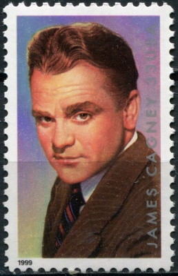 США. 1999. Джеймс Кэгни (1899-1986) (Почтовая марка. MNH OG)