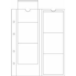 Лист Optima для 6 монет [1 шт] (Leuchtturm)