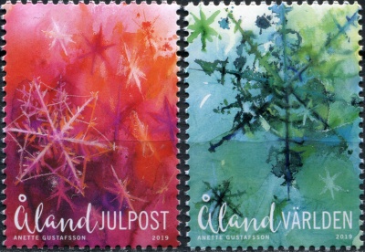 Аландские острова. 2019. Рождество (Серия Почтовых марок. MNH OG)