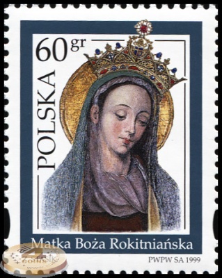 Польша. 1999. Рокитнианская Дева Мария (Почтовая марка. MNH OG)