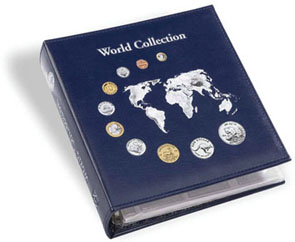 Альбом World Collection для монет. Без шубера. С 5 листами (Leuchtturm)