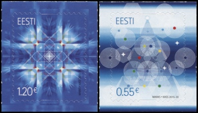 Эстония. 2015. Рождество 2015 (Серия. MNH OG)