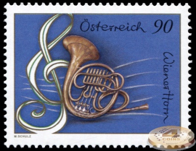 Австрия. 2013. Венский рожок (Почтовая марка. MNH OG)