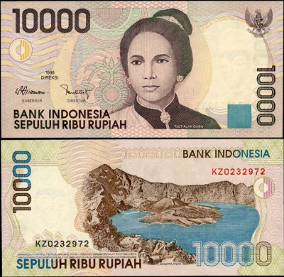 Индонезия. 10000 рупий (Unc) 2004