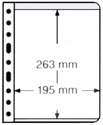 Лист Vario для банкнот на 1 ячейку [1 шт] (Leuchtturm)