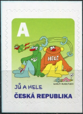 Чехия. 2014. Детская программа Jů and Hele (Почтовая марка. MNH OG)