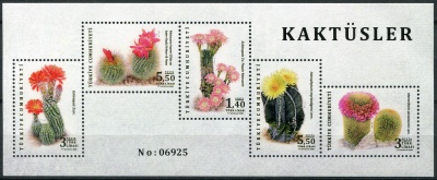 Турция. 2020. Кактусы (Почтовый блок. MNH OG)