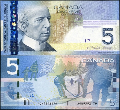 Канада. 5 долларов (Unc) 2006