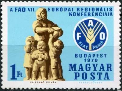 Венгрия. 1970. 7-ая Европейская конференция продовольственной продукции (Почтовая марка. MNH OG)