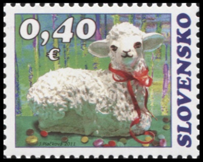 Словакия. 2011. Пасха 2011 (Почтовая марка. MNH OG)