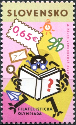 Словакия. 2020. Молодежная филателистическая олимпиада (Почтовая марка. MNH OG)