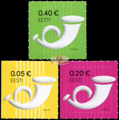 Эстония. 2016. Почтовые рожки (Серия. MNH OG)